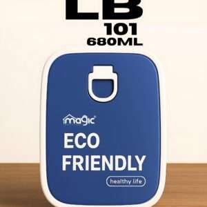 Lunch Box 680 ml Stainless Steel Food Container Multicolor (680ML)