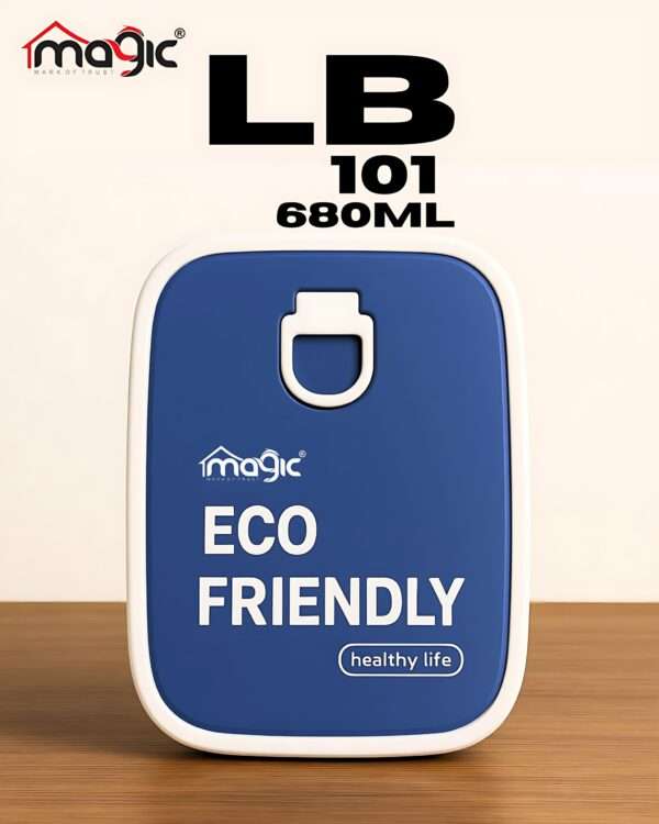 Lunch Box 680 ml Stainless Steel Food Container Multicolor (680ML)