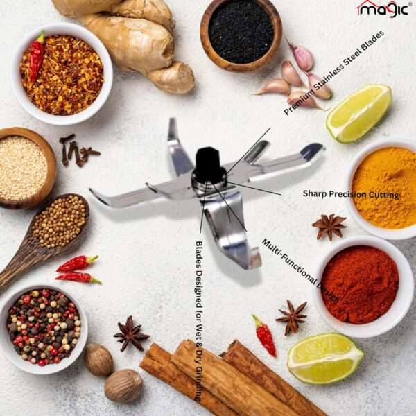 Plank 450 Watt Mixer Grinder - Image 4