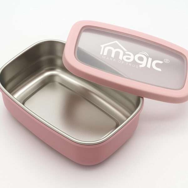 Lunch Box Stainless Steel Food Container Multicolor
