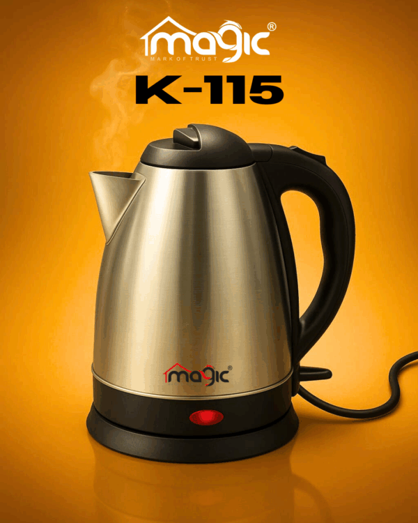 K-115 Kettle Electric Kettle 1500 Watts | 1.8 Litres | - Image 7